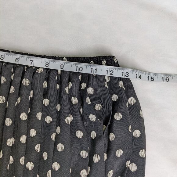 Vintage Leslie Fay Pleated Midi Skirt - Picture 10 of 11